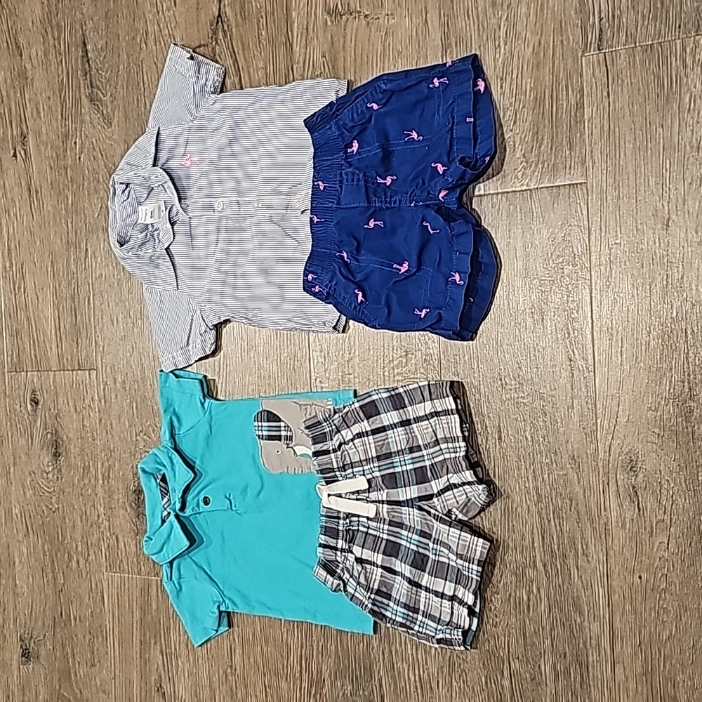 Two 2 piece outfits